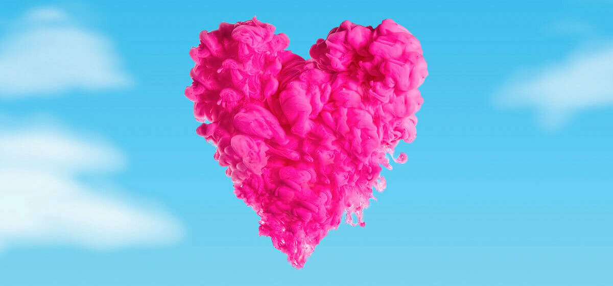 Cloud heart