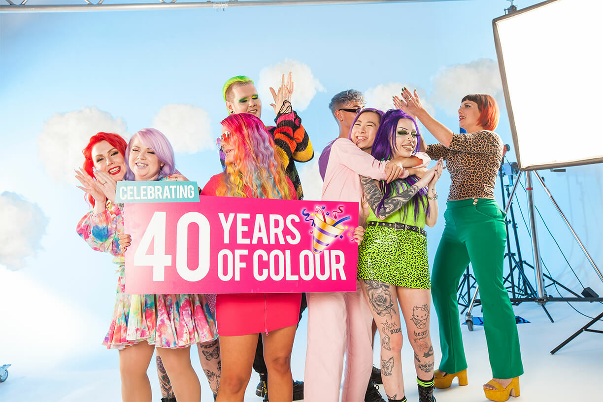 Celebrating 40 years of colour