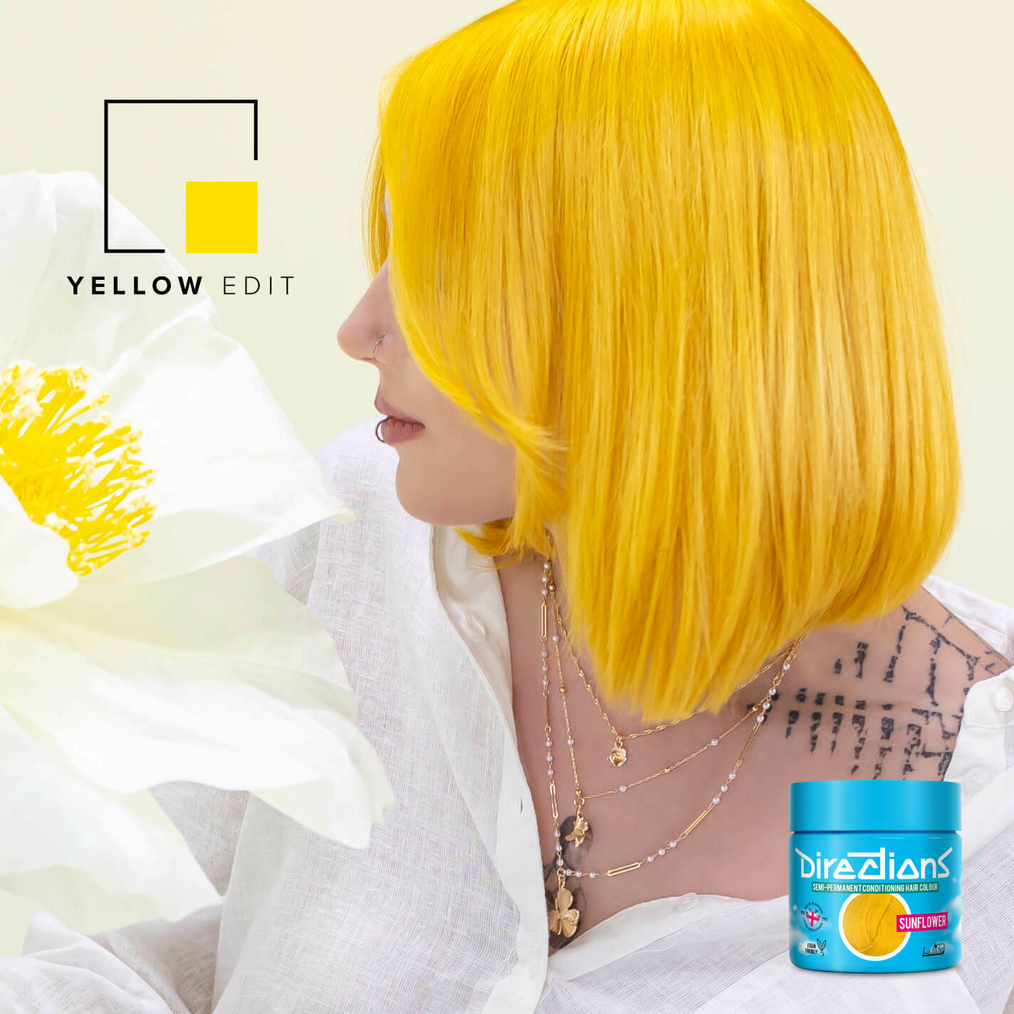 Yellow carousel