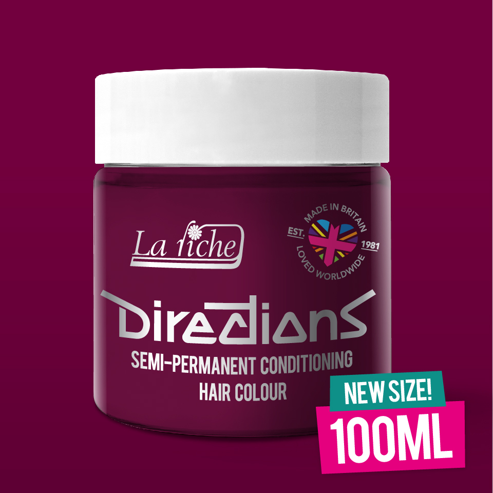 Dark Tulip SemiPermanent Hair Colour Directions Hair Colour