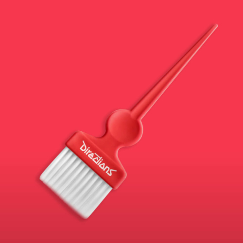 Red brush