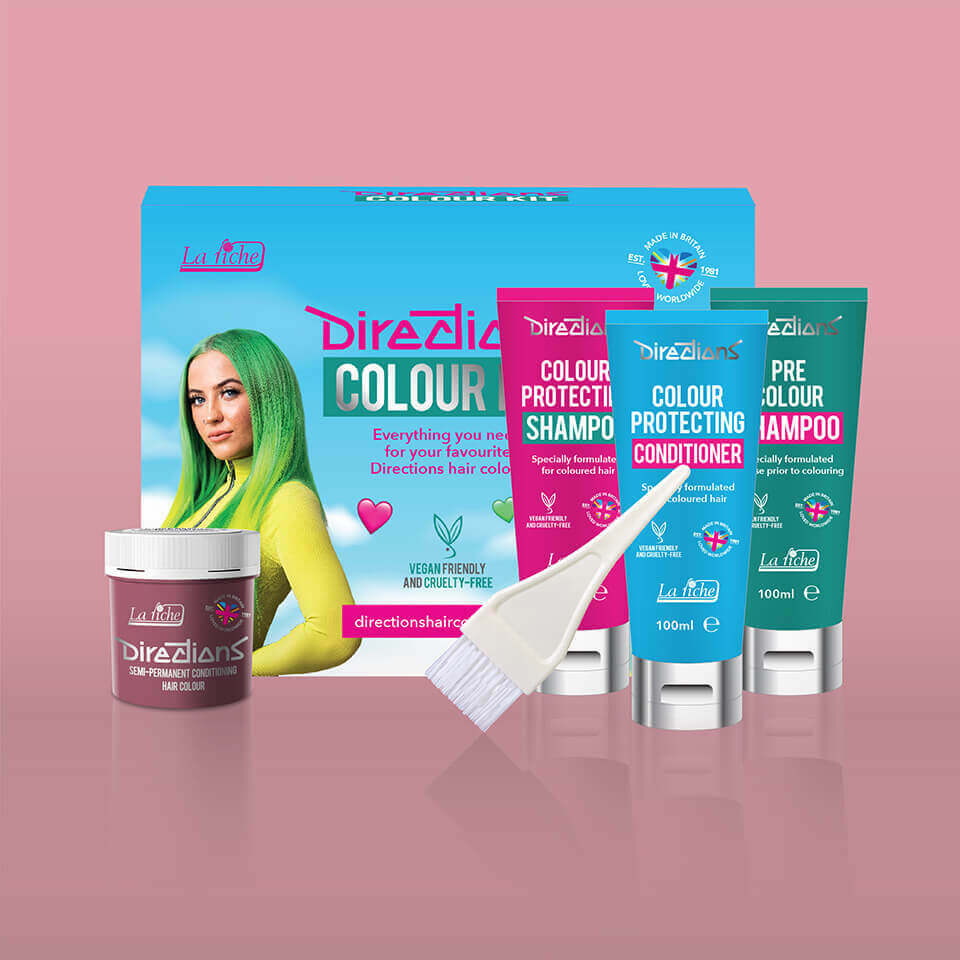Colour kit mockups pastel rose