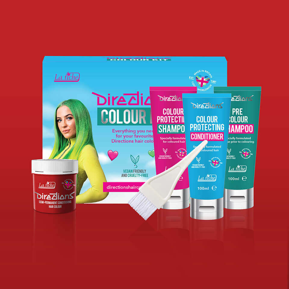 Colour kit mockups poppy red