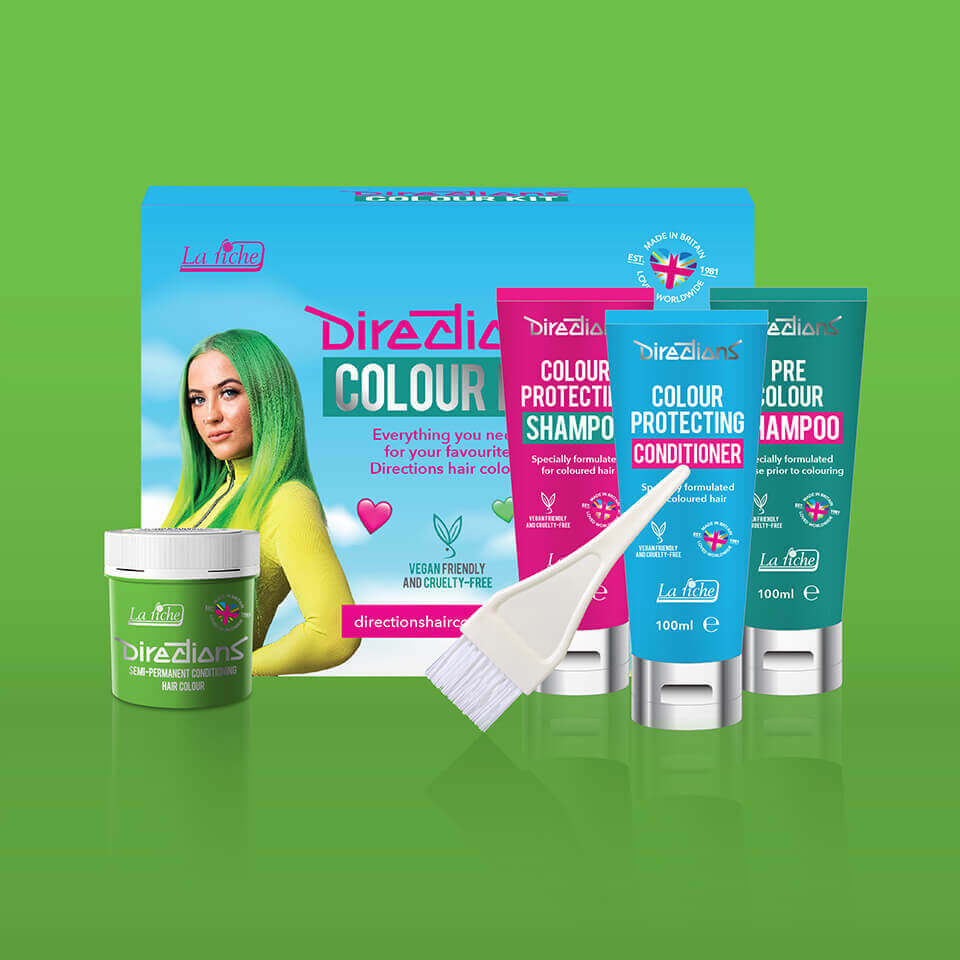 Colour kit mockups spring green