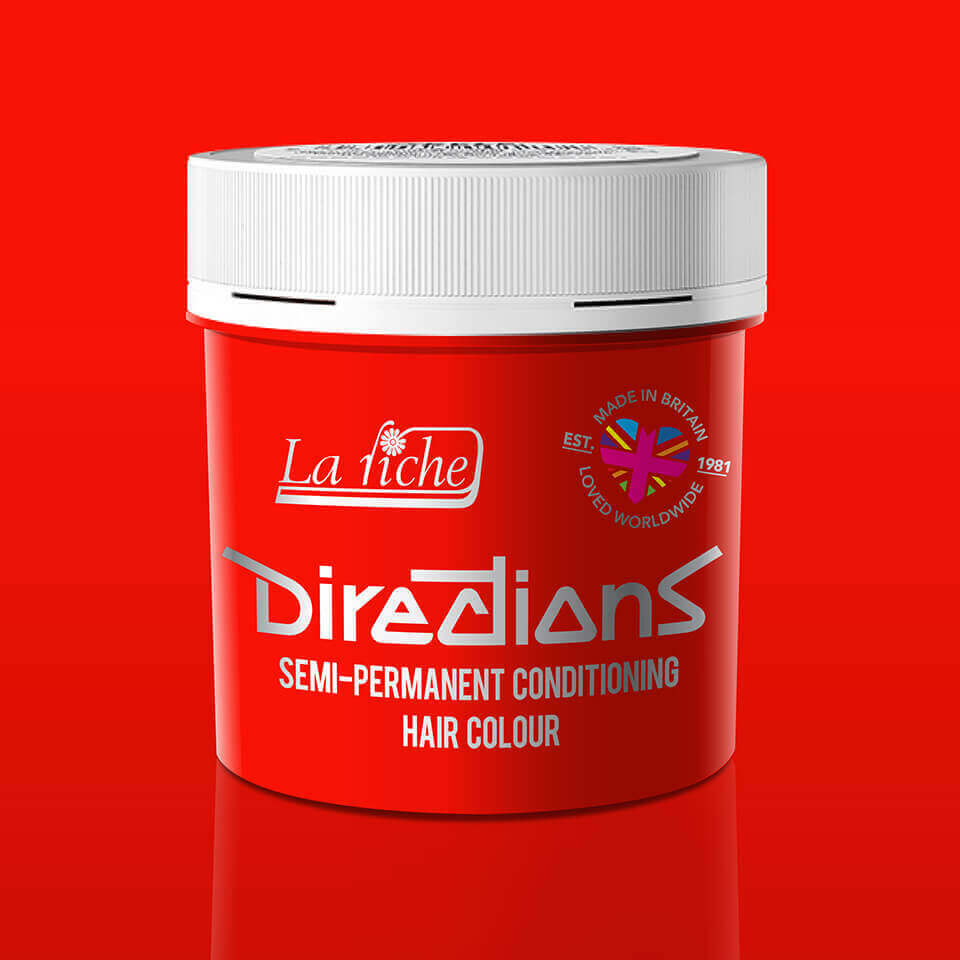 Neon red